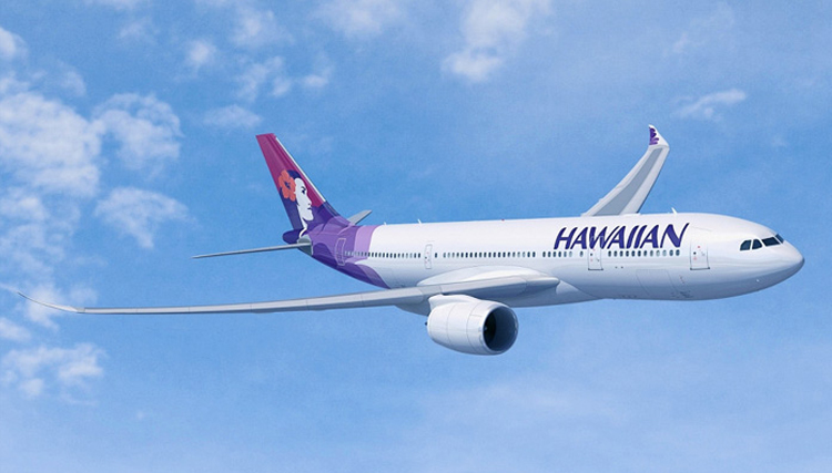 Linia Hawaiian Airlines poleciała do Auckland