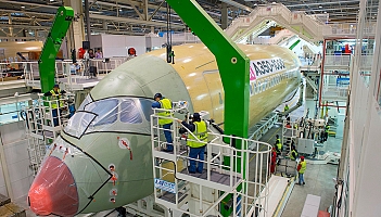 Airbus rozpoczął montaż końcowy A350