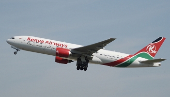 Kenya Airways ze stratą większą o ponad 100 proc. w pierwszym półroczu 2019 roku