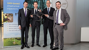 Lufthansa Aerial Services rozpoczyna współpracę z producentem dronów