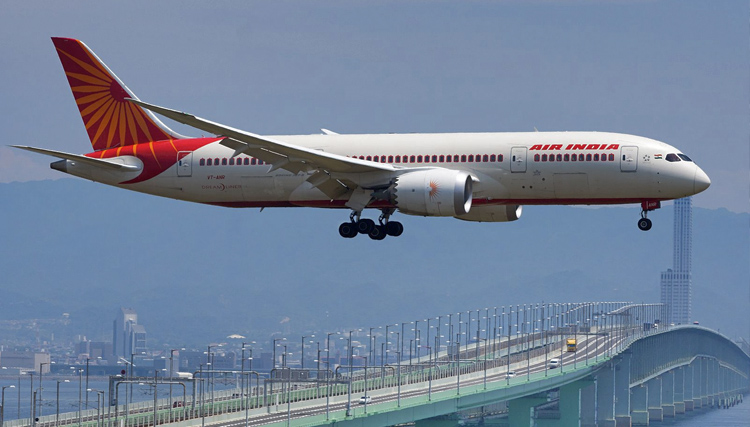Air India poleci z Londynu do Bangalore