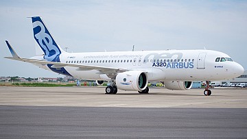 Pasazer.com na pierwszym locie A320neo