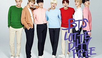 Koreański boysband reklamuje Lotte Duty Free