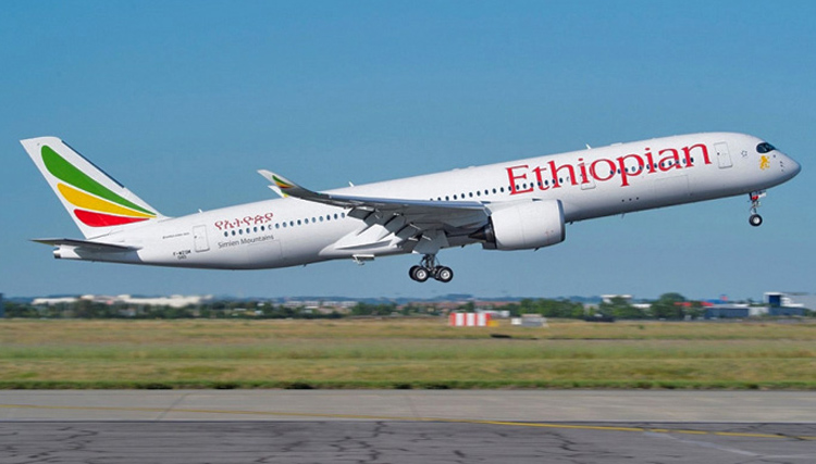 Ethiopian Airlines z symulatorem A350 XWB