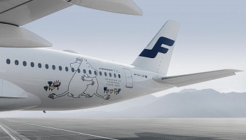 Finnair: A350 w okolicznościowym malowaniu Muminków