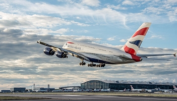 British Airways poleci A380 do Johannesburga 