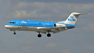 Król za sterami samolotów KLM
