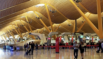 Chaos na lotnisku Madryt Barajas