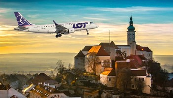 LOT: Loty Warszawa - Ostrawa - Praga do połowy stycznia