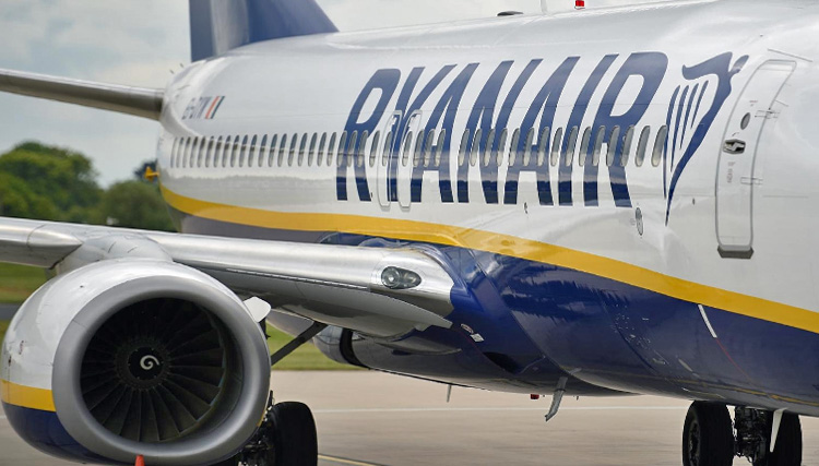Ryanair redukuje czas na odprawę online