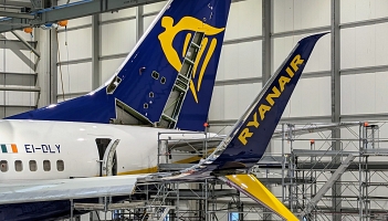 Ryanair: Split Scimitar Winglets w pierwszym boeingu 737-800 NG