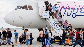 Wizz Air w czerwcu przewiózł 4,34 mln pasażerów
