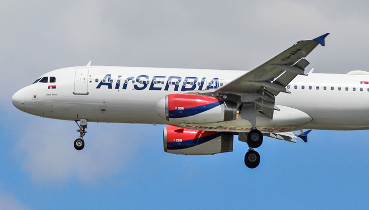 Air Serbia planuje loty do Szanghaju