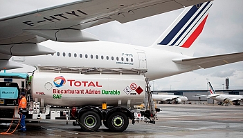 Grupa Air France-KLM z nową umową na paliwo SAF