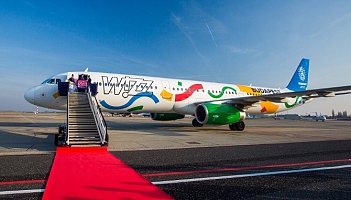 Airbusy Wizz Aira w olimpijskim malowaniu