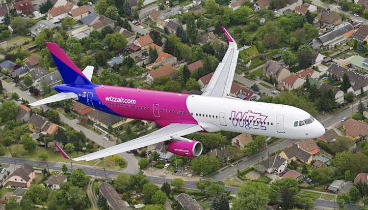 Wizz Air: W kwietniu wzrost o 19,2 proc.