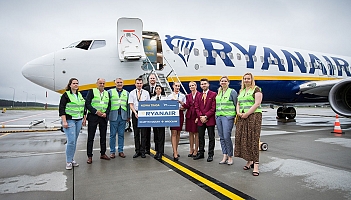 Ryanair zainaugurował loty z Szyman do Wrocławia