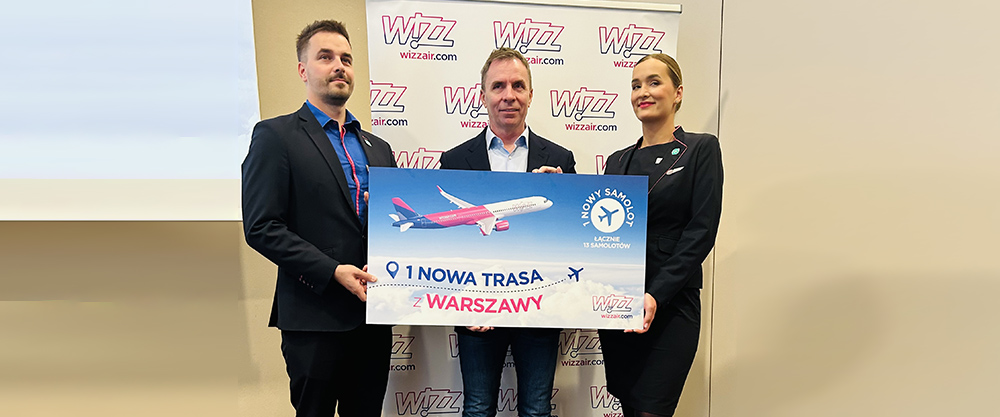 Wizz Air: Warszawa - Genua od 1 maja 2025 r. 