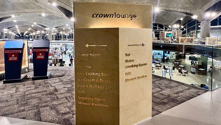 Recenzja: Royal Jordanian Crown Lounge w Ammanie