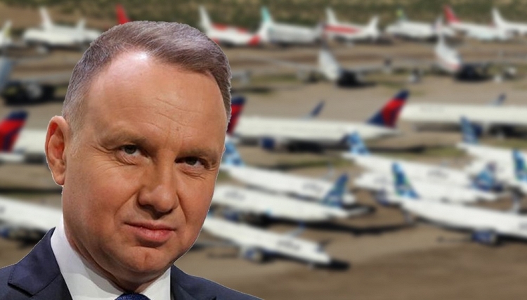 Prezydent Duda w Koninie: Więcej Polaków będzie stać na prywatne samoloty. Czy na pewno?