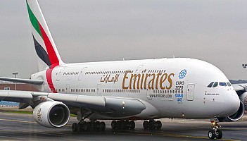 Emirates: A380 z wizytą w Pradze