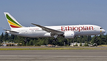 Ethiopian Airlines wylądowały w Warszawie