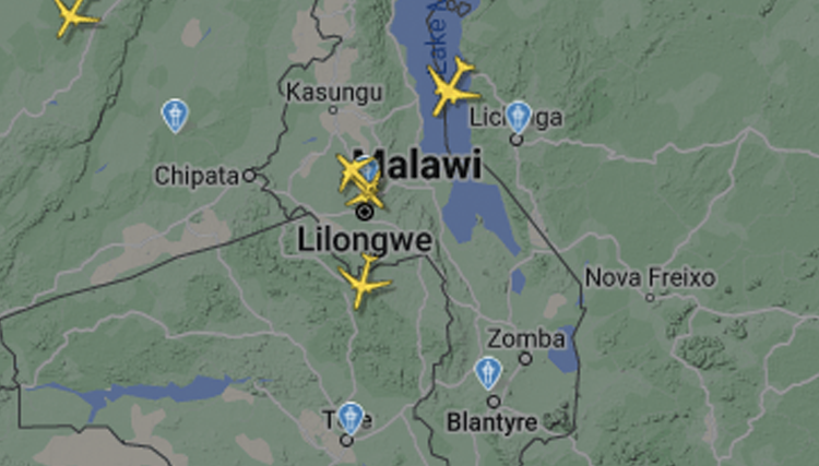 Samolot z wiceprezydentem Malawi zniknął z radaru